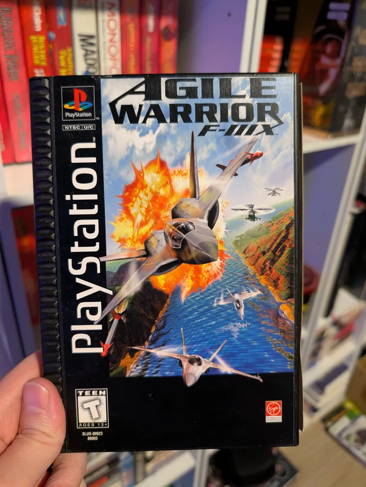 Agile Warrior F-111X [Long Box], PlayStation 1