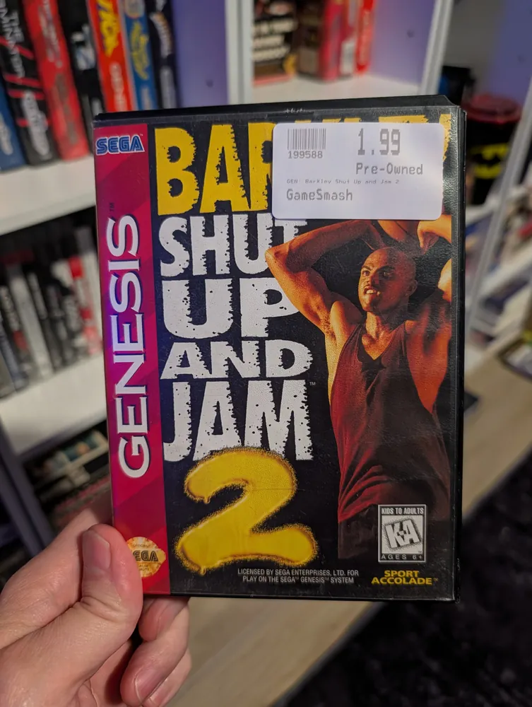 Barkley Shut Up and Jam! 2, Sega Genesis