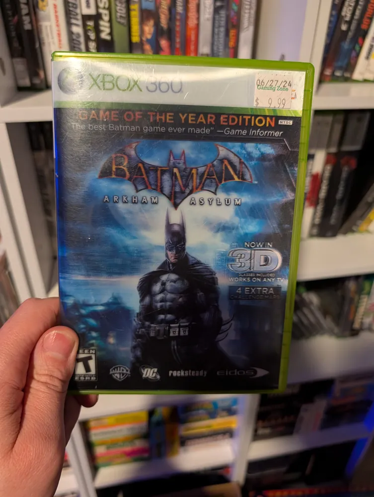 Batman: Arkham Asylum [Game of the Year Edition], Xbox 360