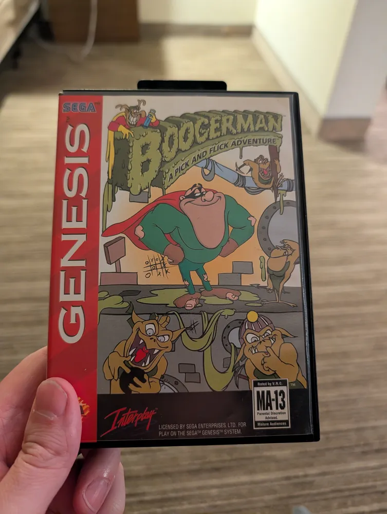 Boogerman: A Pick and Flick Adventure