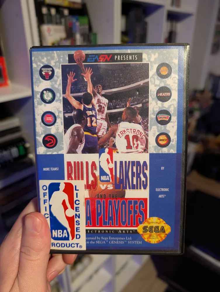 Bulls vs Lakers and the NBA Playoffs, Sega Genesis
