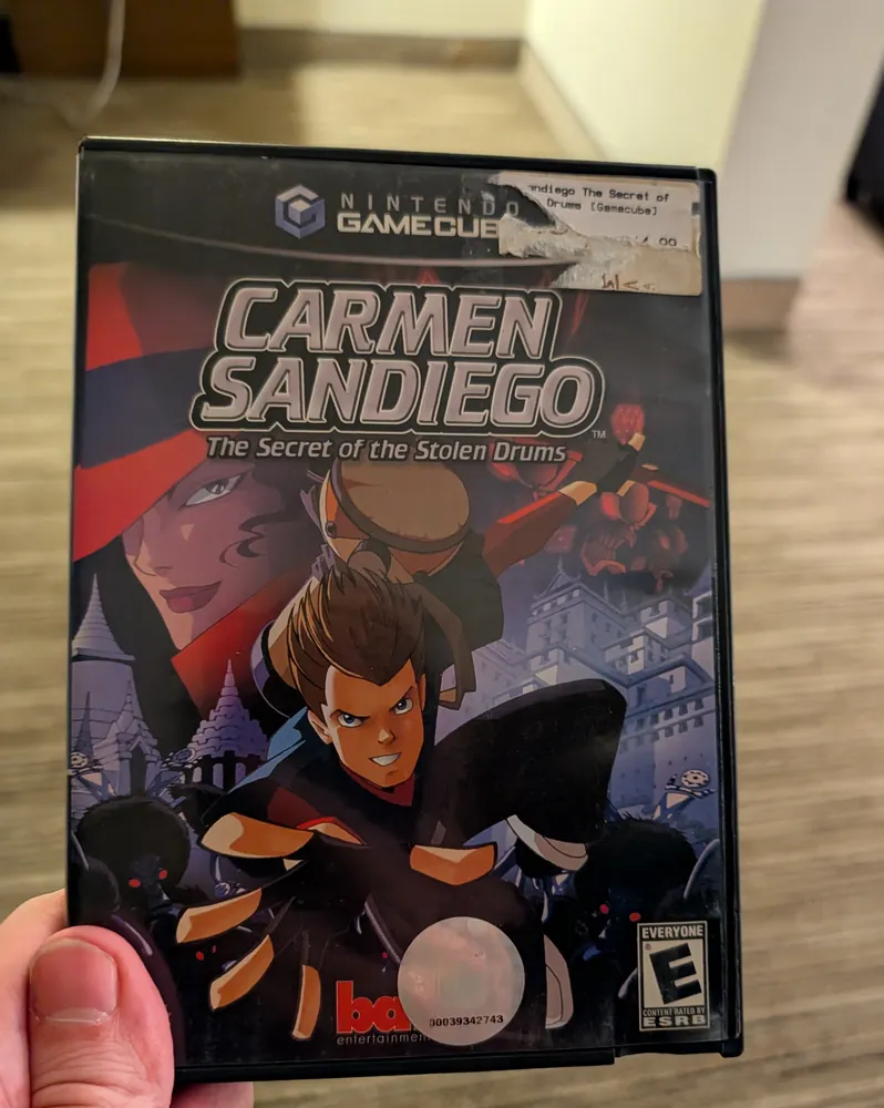 Carmen Sandiego: The Secret of the Stolen Drums, GameCube
