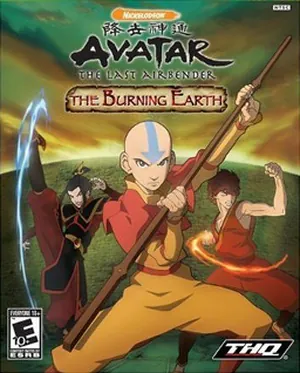 Avatar: The Last Airbender - The Burning Earth box art