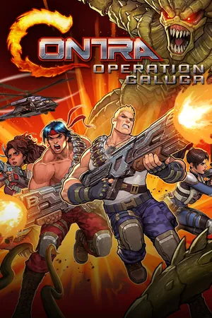 Contra: Operation Galuga box art