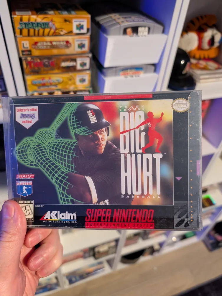Frank Thomas' Big Hurt Baseball, SNES