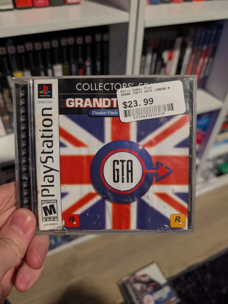 Grand Theft Auto Mission Pack #1: London 1969, PlayStation 1