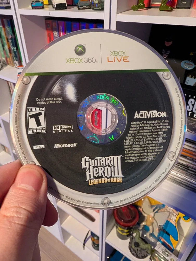 Guitar Hero III: Legends of Rock, Xbox 360