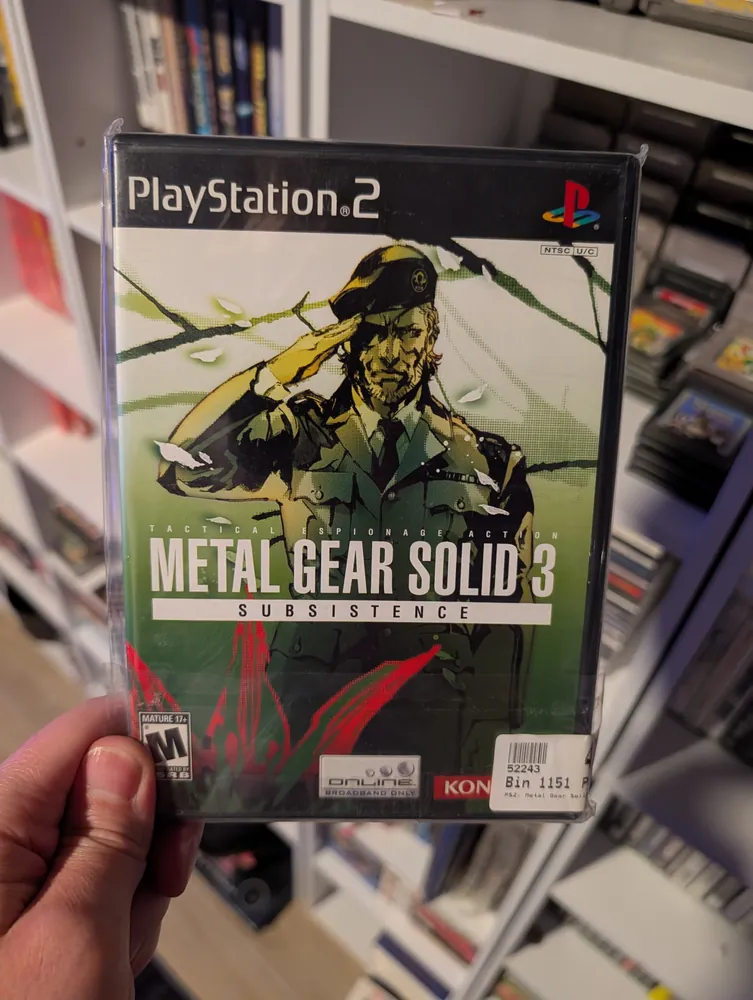 Metal Gear Solid 3: Snake Eater, PlayStation 2