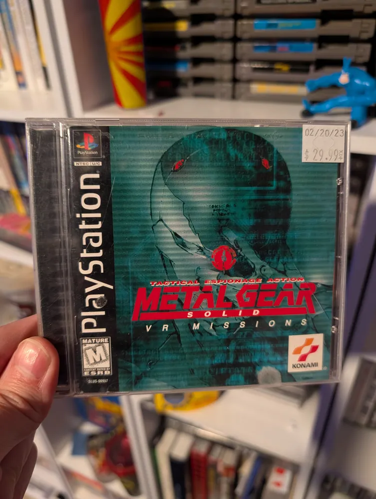 Metal Gear Solid: VR Missions, PlayStation 1
