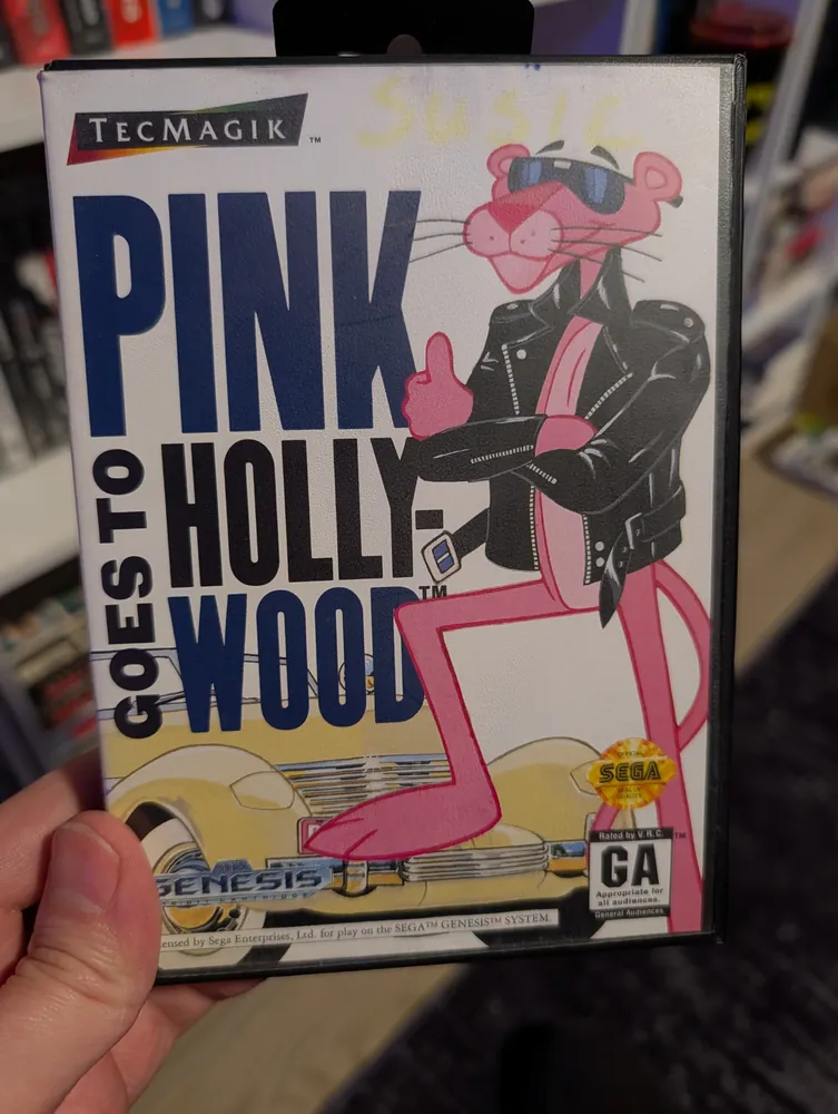 Pink Goes to Hollywood, Sega Genesis