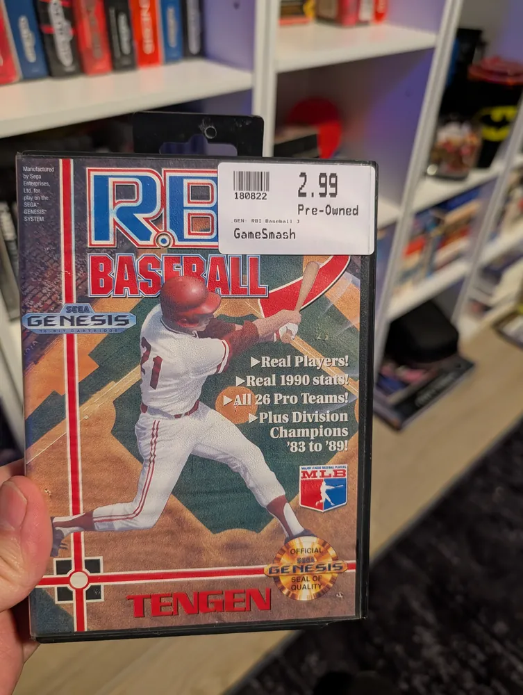 R.B.I. Baseball 3, Sega Genesis