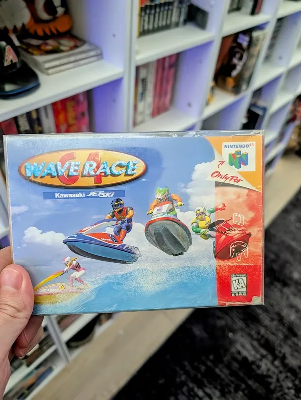 Wave Race 64, the photo from the post