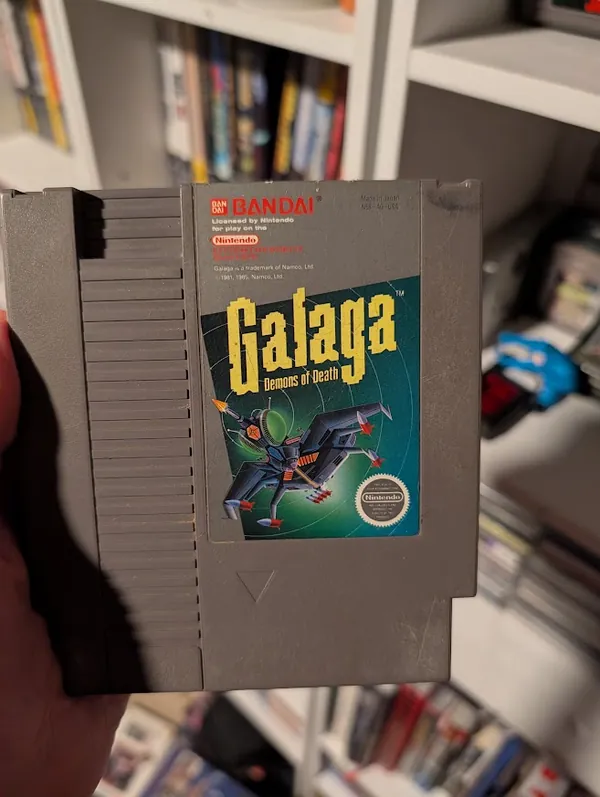 Galaga: Demons of Death, the photo from the post