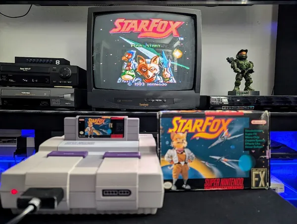Star Fox, the photo from the post