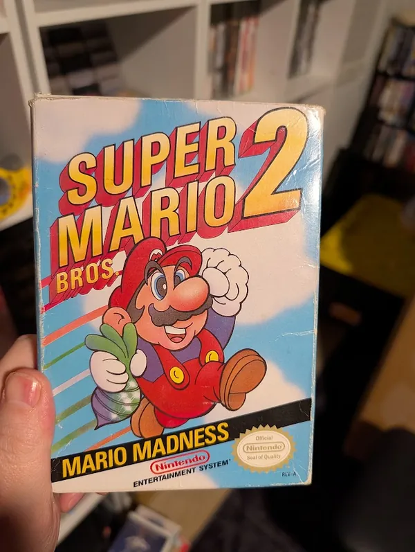 Super Mario Bros. 2, the photo from the post