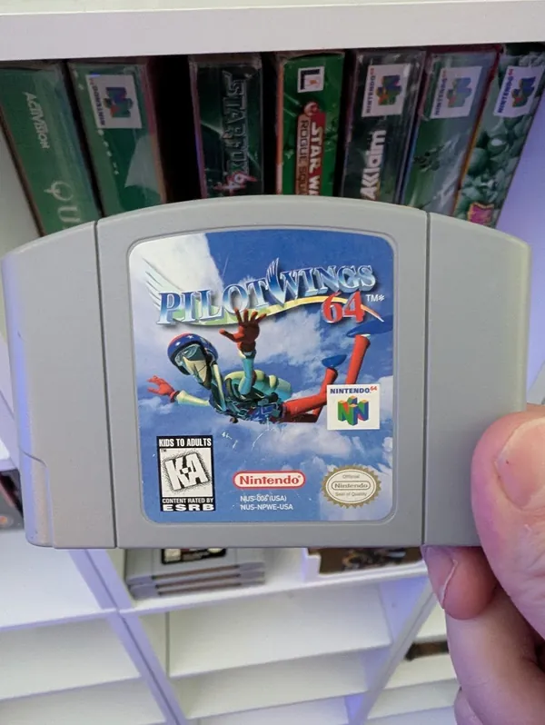 Pilotwings 64, the photo from the post