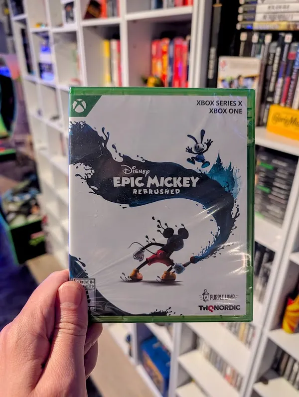 Disney Epic Mickey: Rebrushed, the photo from the post