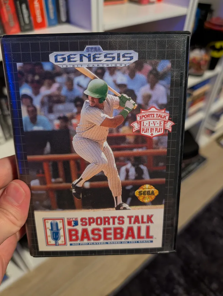 Sports Talk Baseball, Sega Genesis