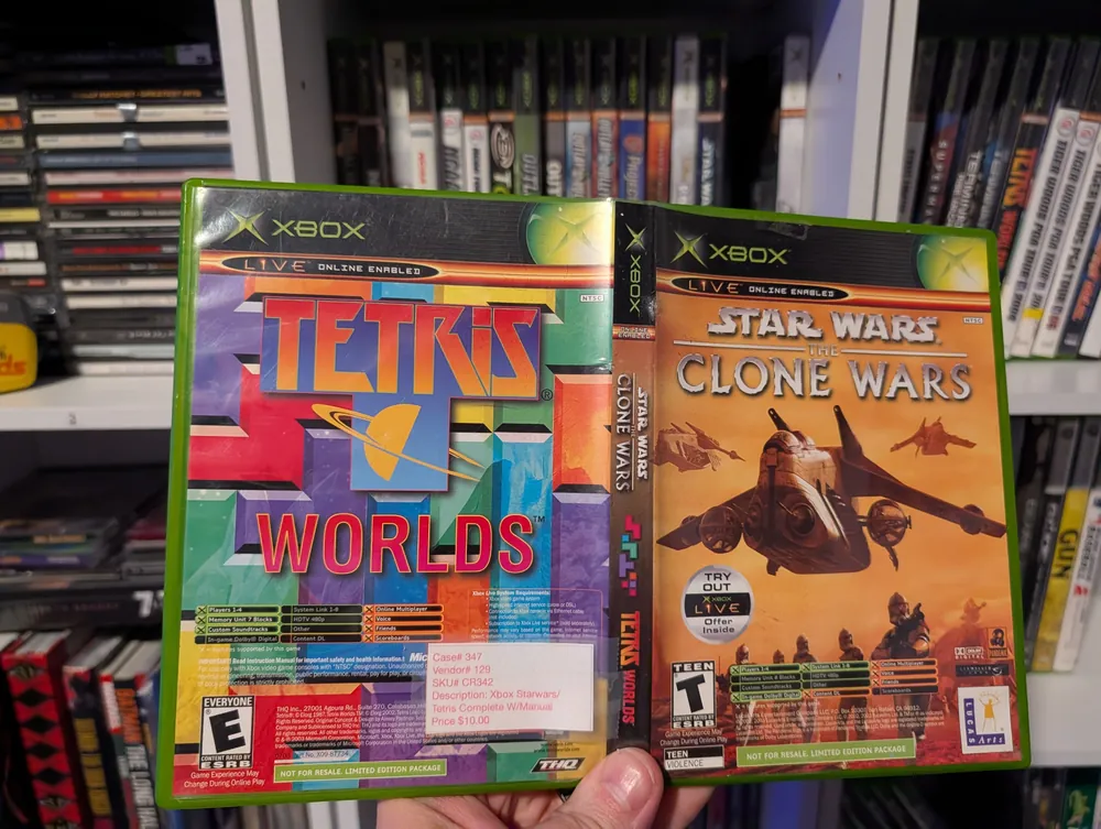 Star Wars: The Clone Wars / Tetris Worlds, Xbox
