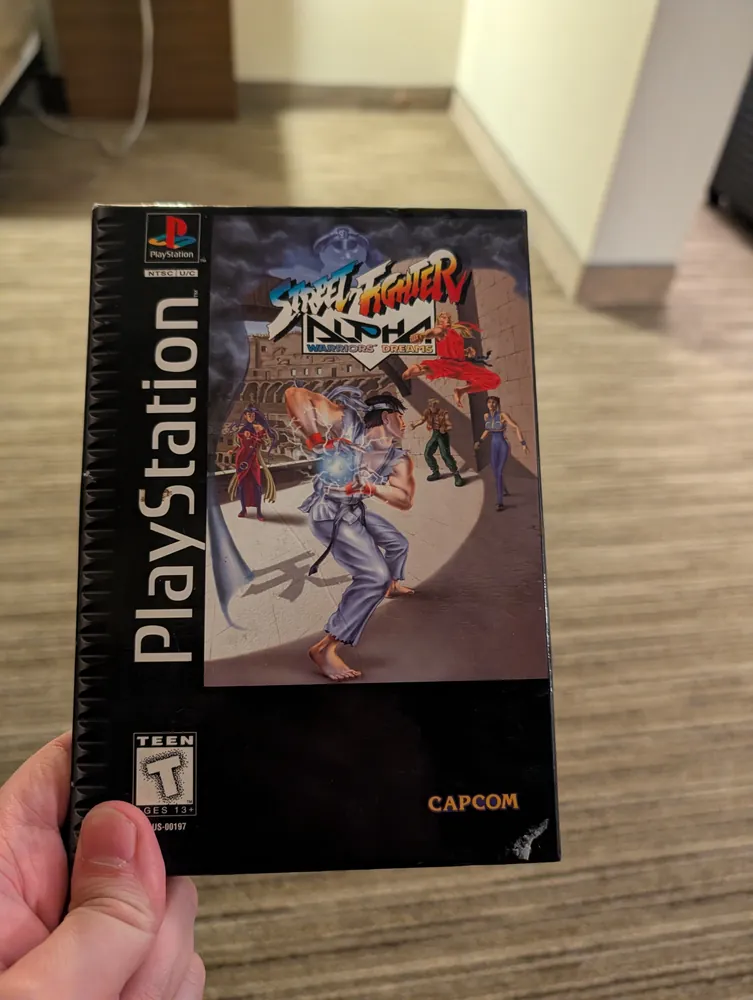 Street Fighter Alpha: Warriors' Dreams [Long Box], PlayStation 1