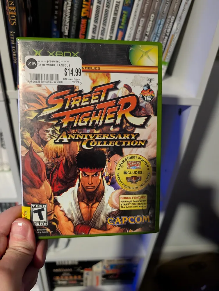 Street Fighter Anniversary Collection, Xbox