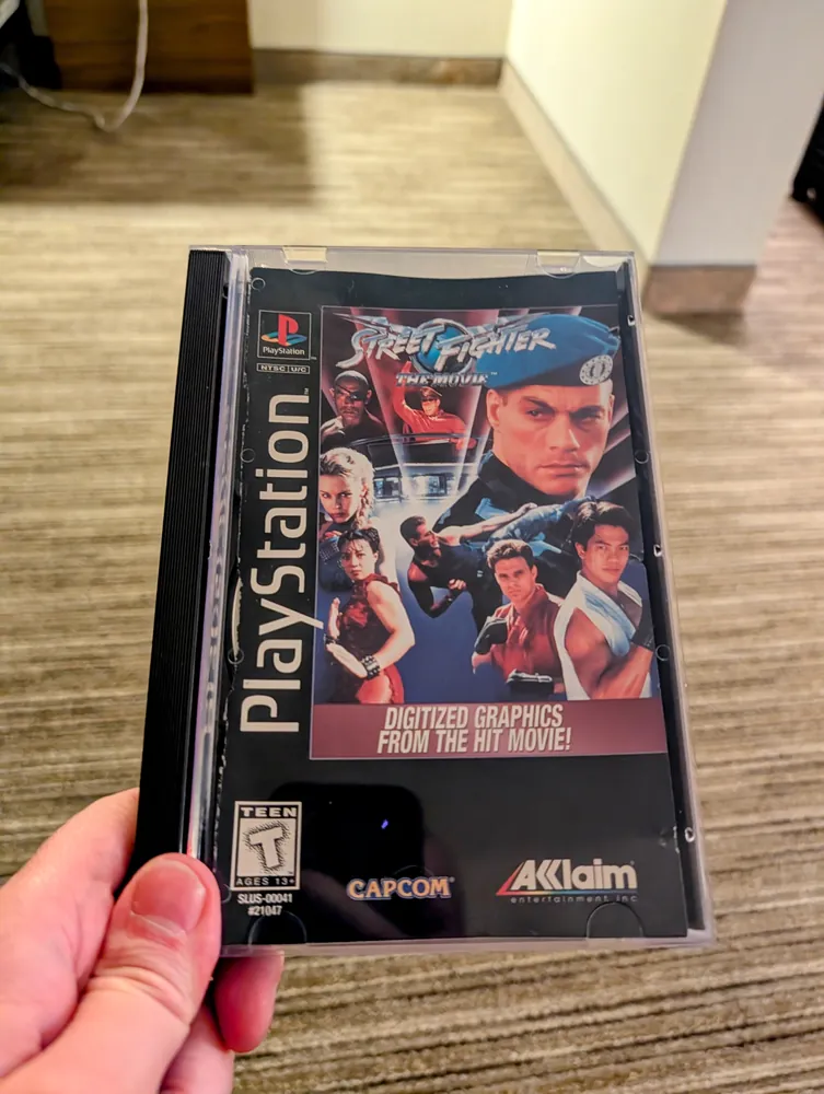 Street Fighter The Movie [Long Box], PlayStation 1