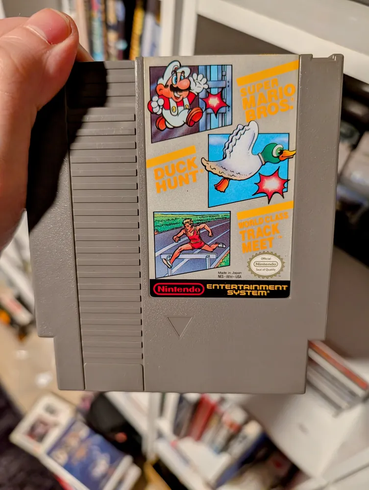 Super Mario Bros. - Duck Hunt - World Class Track Meet, NES