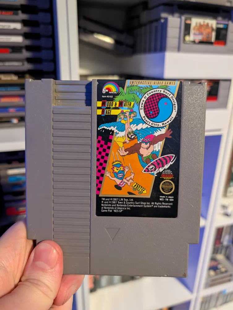 Town & Country Surf Designs: Wood & Water Rage, NES