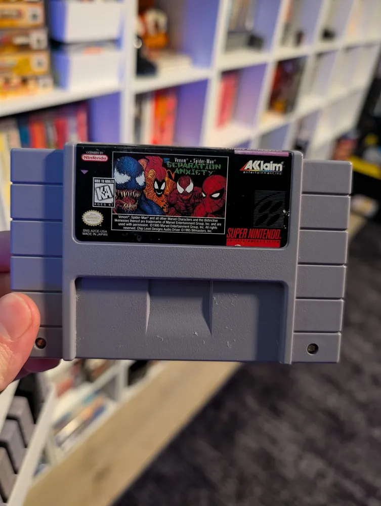 Venom - Spider-Man: Separation Anxiety, SNES
