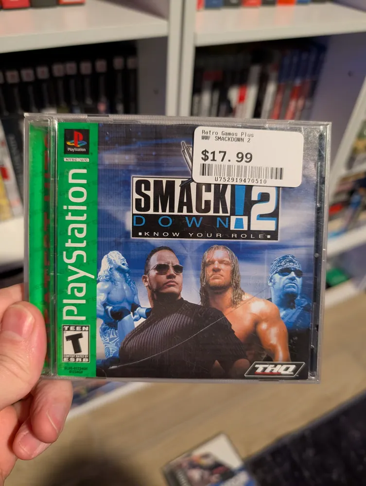 WWF Smackdown! 2: Know Your Role [Greatest Hits], PlayStation 1