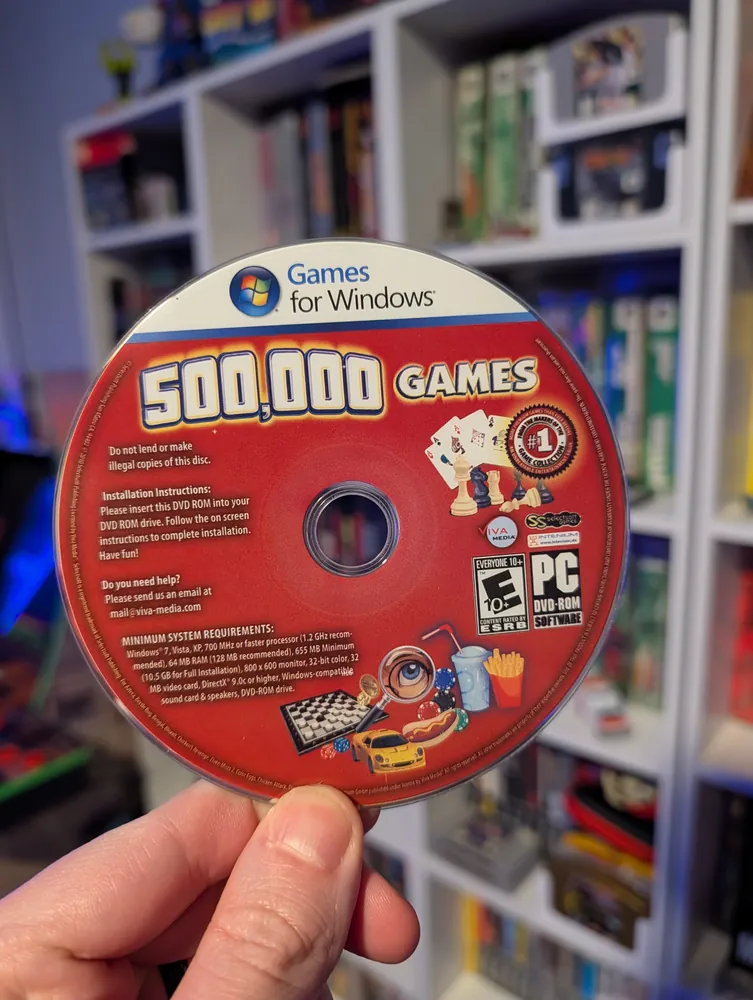 500,000 Games, PC