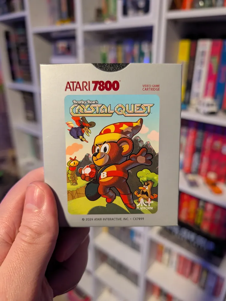 Bentley Bear's Crystal Quest [2024 Reissue], Atari 7800+