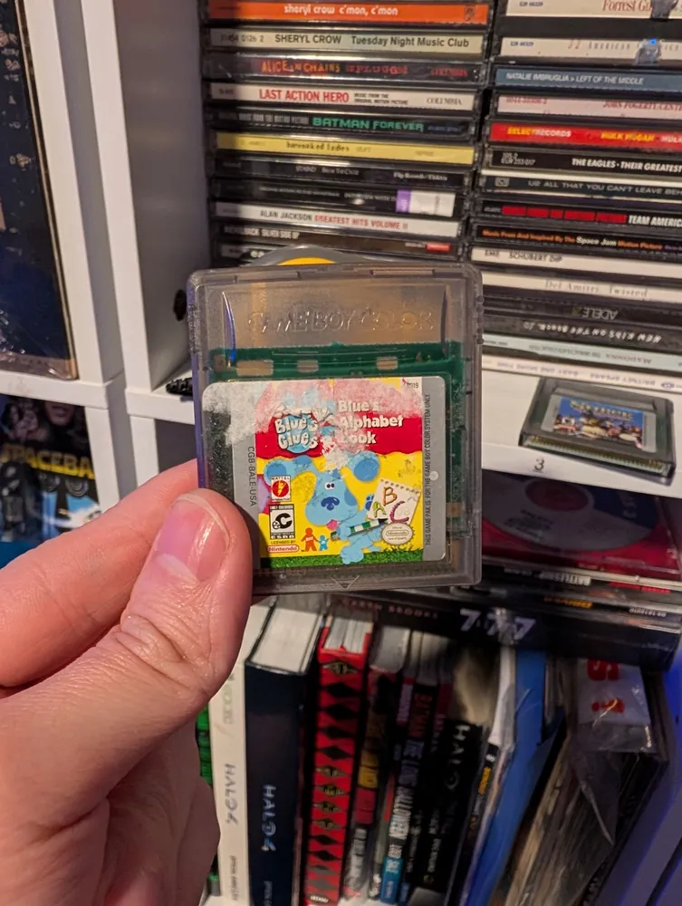 Blue's Clues: Blue's Alphabet Book, Game Boy Color