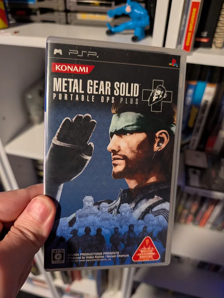 Metal Gear Solid: Portable Ops Plus, PSP