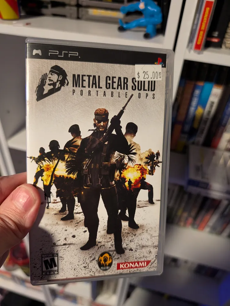 Metal Gear Solid: Portable Ops, PSP
