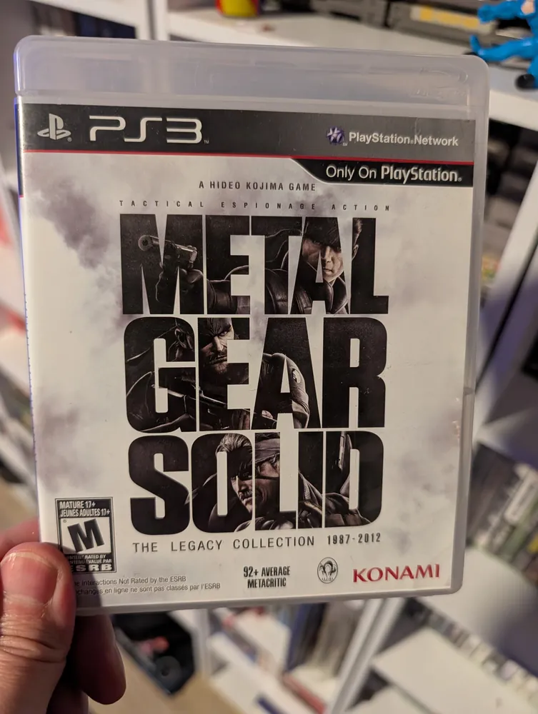 Metal Gear Solid: The Legacy Collection, PlayStation 3