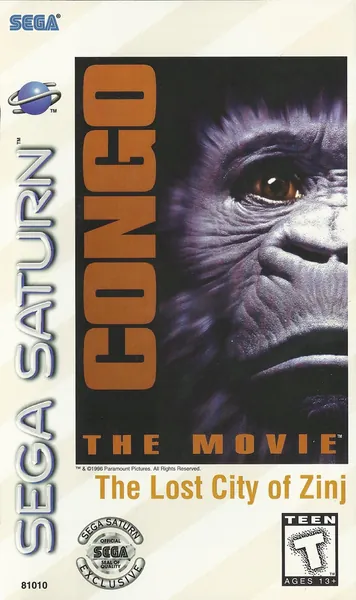 Congo The Movie: The Lost City of Zinj, Sega Saturn