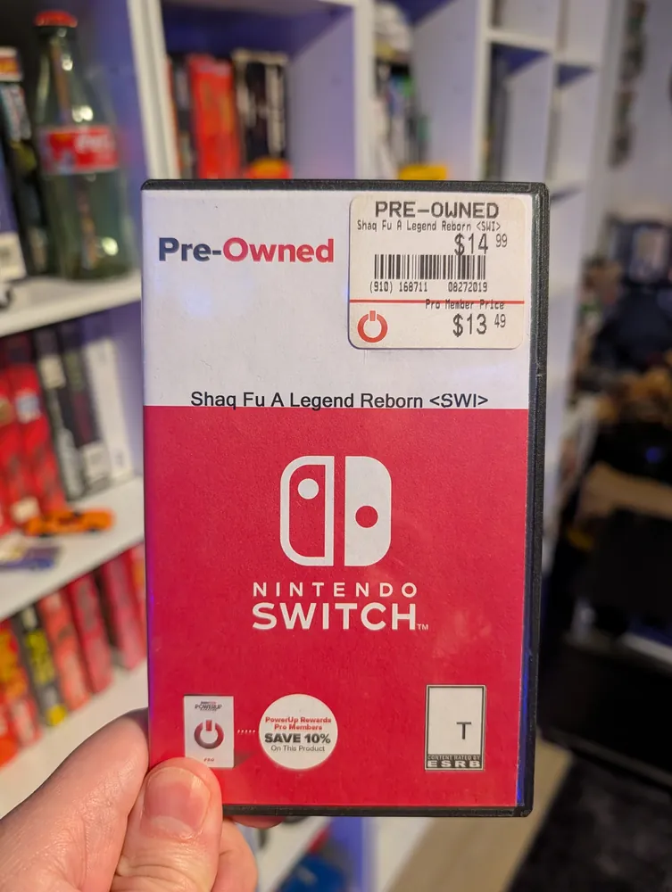 Shaq Fu: A Legend Reborn, Nintendo Switch